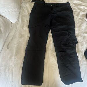 Outdoor Voices Black Cargo Pants Durable Utility